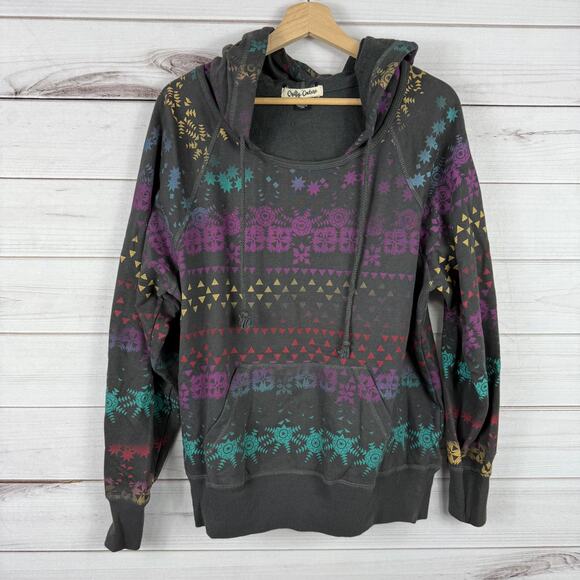 Crafty Couture Women's Multicolor Pullover Hoodie Size 1X‎ - Picture 1 of 7